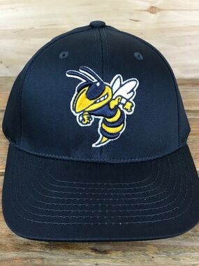 NEW Georgia Tech Yellow Jackets Going Yard Navy Blue Hat Adult Cap Adjustable